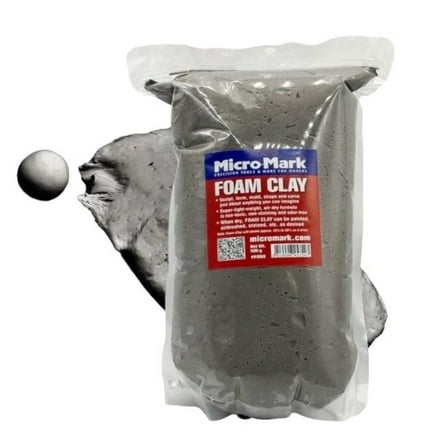 Micro-Mark Foam Clay, 500g