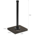 thumbnail image 3 of Industrial Design Paper Towel Holder Countertop Dispenser w/Metal Pipe Wood Base, 3 of 6