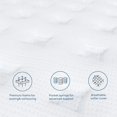thumbnail image 4 of Coolvie 12 Inch King Size Mattress, Hybrid King Mattress in a Box, 3 Layer Premium Foam with Pocket Springs for Motion Isolation My Lux Decor Round, 4 of 4