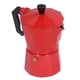 thumbnail image 4 of Cafetera italiana de aluminio con 3 tazas, cafetera moka, cafetera doméstica adecuada para uso en estufas, 4 of 7