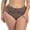 Coffee, variant on Lace Briefs Plus Size High Waist Triangle Plus Size Underwear For Women Pink,XXL
