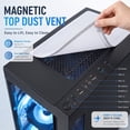 thumbnail image 5 of Evounic Gaming PC Desktop Computer,Ryzen 7 5800X up to 4.7GHz, GeForce RTX 4060 8GB GDDR6, 16GB RAM, 1TB NVMe SSD, WiFi 6 & BT 5.4, Liquid Cooled, 650W PSU, Win11, 5 of 8