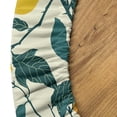 thumbnail image 5 of Ambesonne Lemon Fitted Round Tablecloth, Citrus Branches Tree Summer, 36"- 40" Diameter, Cream Teal Marigold, 5 of 5