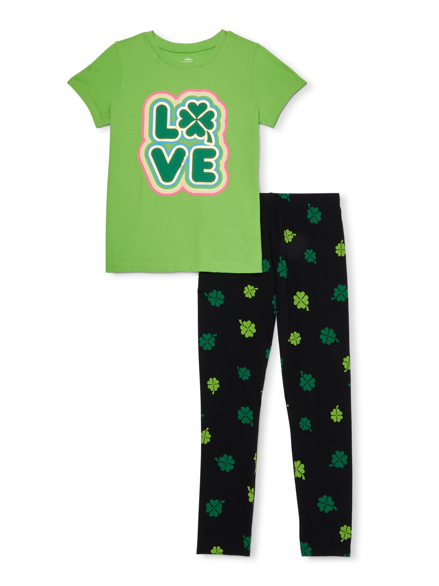 Lucky Sets Girls 2 Pieces Legging Set