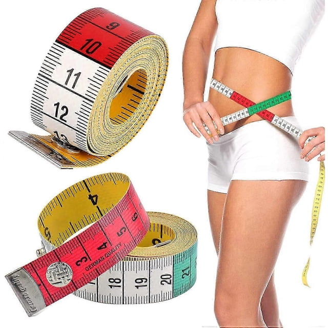 Cinta métrica corporal Cinta métrica suave 150 cm 60 pulgadas Cinta métrica Cinta métrica de costura corporal
