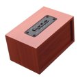 thumbnail image 5 of Altavoz portátil inalámbrico retro de madera de 10 W con salida W4, 5 of 5