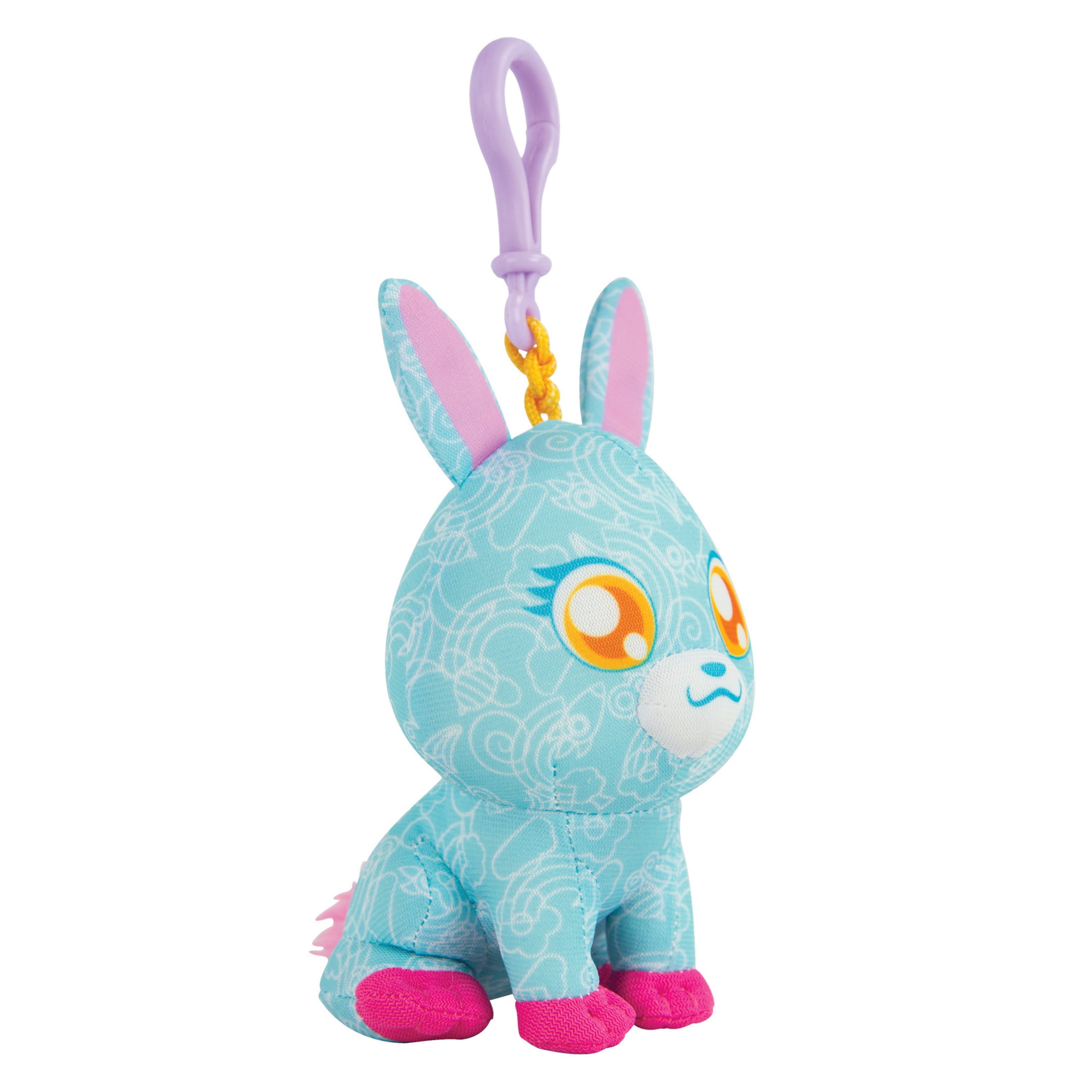 The Original Doodle Bear Clip-On Plush Toy with 1 Mini