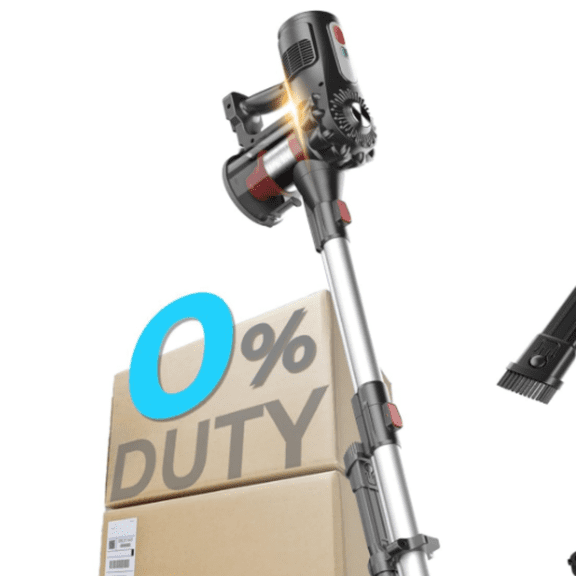 Cordless Stick Vacuum Cleaner, Lightweight 2-in-1 Handheld with Powerful Suction, Rechargeable Battery, Bagless HEPA Filter & Self-Standing Design – I for Floors, Cars & Home Cleaning