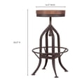 thumbnail image 2 of Brut Barstool-Color:Natural,Style:Industrial, 2 of 2