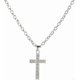 thumbnail image 1 of Cross Necklaces, Shiny Clavicle Chains Alloy Chokers Minimalism Necklaces Fashion Cross Necklaces, Jewelry Gifts for Women Girls(Silver), 1 of 4