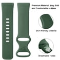 thumbnail image 3 of WIFKLSIIPG Breathable Sweatproof Solid Color Silicone Watch Strap Compatible with Versa 3 and Sense, 3 of 3