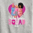 thumbnail image 3 of Barbie - Valentine's Squad - Toddler And Youth Crewneck Fleece Sweatshirt, 3 of 5