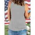thumbnail image 4 of XCHQRTI Women's 4th of July Tank Tops Graphic USA We The People 1776 Shirts Patriotic Sleeveless Tee, 4 of 7