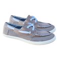 thumbnail image 4 of Zapatos, mocasín de lona, casual, unisex, color gris 7070 +1, 4 of 4