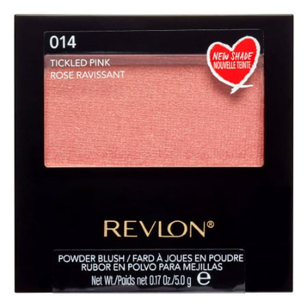 Revlon Powder Blush, 014 Tickled Pink, 0.17 Oz