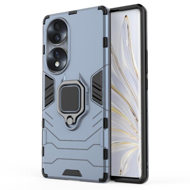 Funda para Honor 70 5G con Soporte Anillo Giratorio 360° y Protección Resistente a Golpes y Caídas