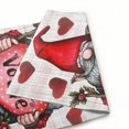 thumbnail image 6 of PHYHOO Happy Valentines Day Gnome Garden Flag for Outside Double Sided Valentine Gnome with Love Heart Pink Sunflowers Small Yard Flags for Valentines Day Outdoor Decoration White, 6 of 6