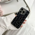thumbnail image 6 of Blue Flower Summer Case Compatible with iPhone 15 (NOT Pro) 2023 Retro Chic Trendy Floral Glossy Sleek One Piece Slim Protective Cover for Girls Women Teen(iPhone15 6.1 inch), 6 of 9