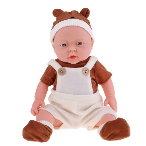 Muñeco de bebé de simulación de vinilo suave de 41 y calcetines para de Yotijar  Muñecos de simulación para enseñar