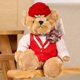thumbnail image 1 of 2025 22-40cm Cute Pilot Teddy Bear Plush Toy High Quality Captain Bear Plushie Dolls Kawaii Baby Soft Stu, 1 of 4