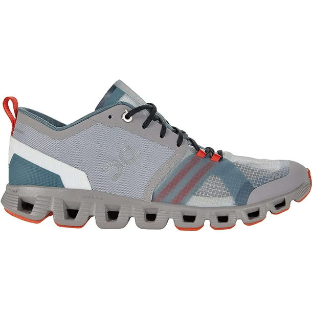 ON Running Mens Cloud X Shift Textile Synthetic Trainers 10.5 Alloy Red