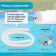 thumbnail image 3 of 1.5 X 59 Pool Hoses Skimmer Pool Hoses for Pool Pump Filters, Pump Hoses for Above Ground Pool Sand Filters, Easy to Use Ref: 3230, 3 of 5