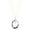 Navy, variant on WOMEN'S GREEN AND PINK ACETATE RESIN GOLD OVAL PENDANT NECKLACE