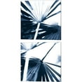 thumbnail image 1 of Great Art Now Among Blue Palms by Susan Bryant 2 Piece Canvas Art Set Each 14"W x 14"H, 1 of 3