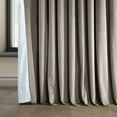 thumbnail image 5 of Half Price Drapes Signature Extra Wide Library Taupe Velvet Hotel Blackout Curtains(1 Panel),100W X 84L, 5 of 6