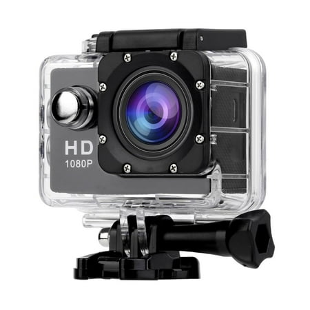 120 Mini Plugs - sport camera, A9 1080P HD Action Camera 2.0 Inch Waterproof Outdoor Camcorder Recorder 120 Degree Wide Angle Mini Underwater Camera US Plug
