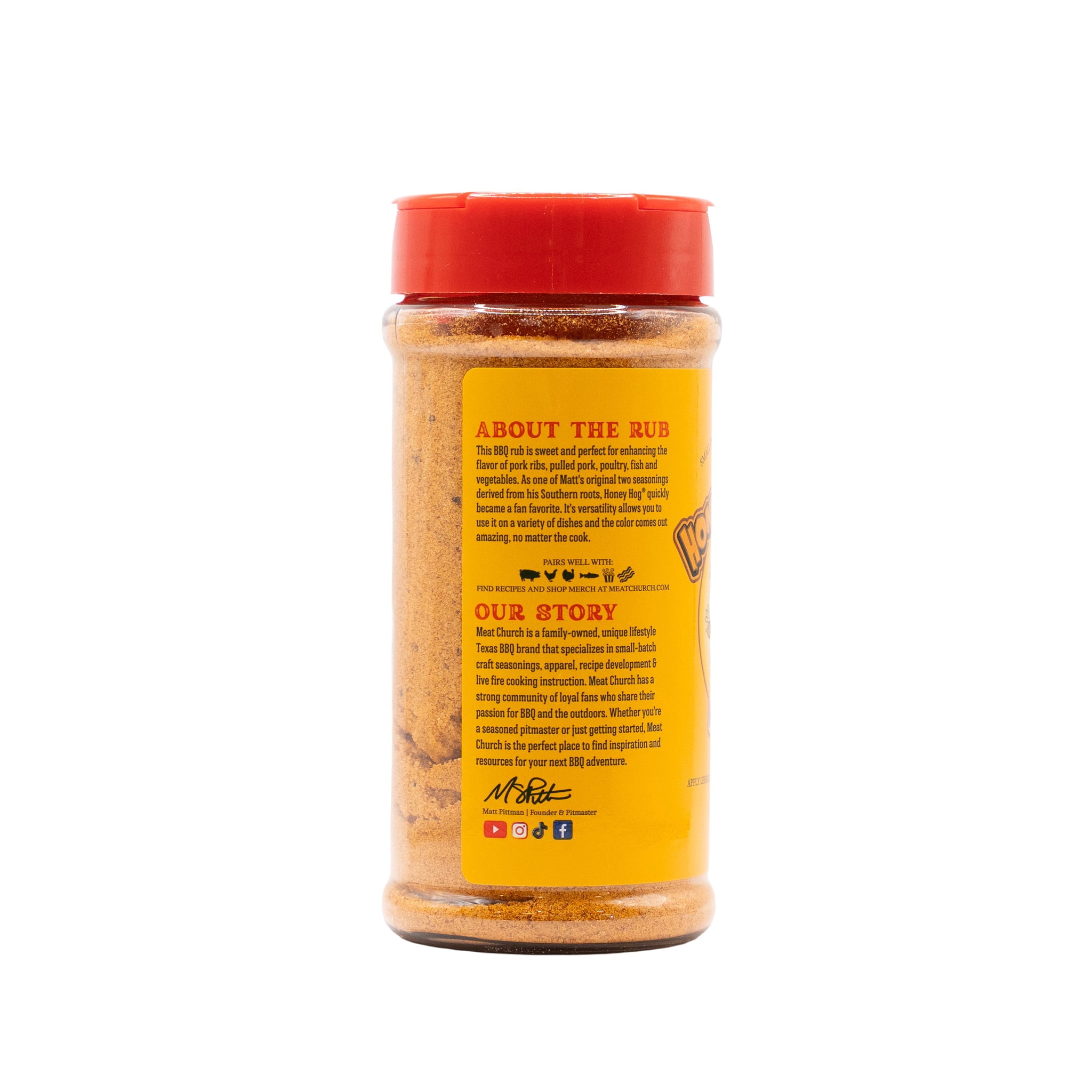 Meat Church Honey Hog BBQ Rub