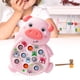 thumbnail image 4 of Juguete de juego de golpes Hugo mazo suave Montessori Rosado, 4 of 9
