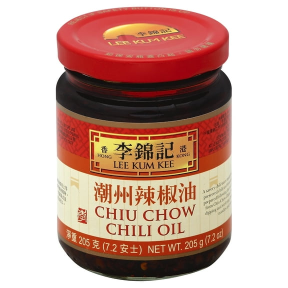Lee Kum Kee Chili Oil Chiu Chow 7.2 oz (Pack Of 6)
