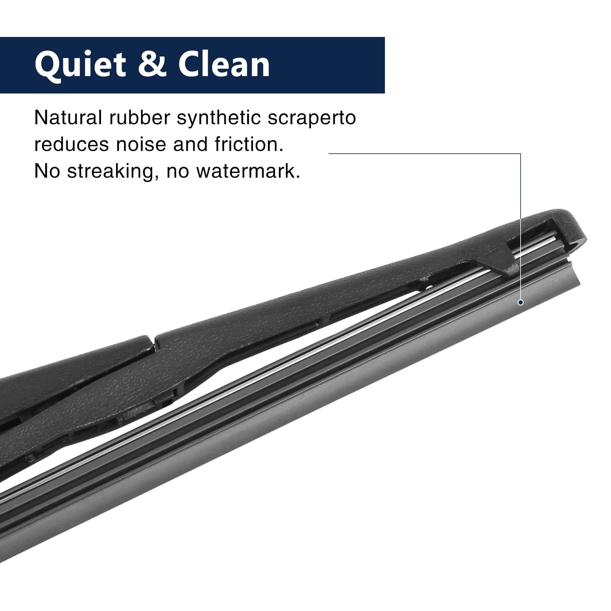 REGALWOVEN Automotive Rear Windshield Wiper Blade Arm Set for Ford Expedition 2007-2016 16 inch