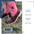 thumbnail image 4 of NORTY Boys Girls Western Boots Classic Cowboy Style with Side Zip & Contrast Stitching, 4 of 8