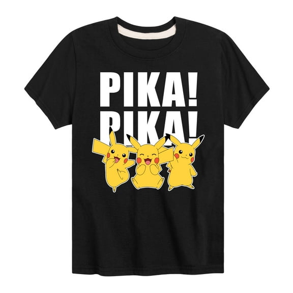 Pokémon - Pika! Pika! - Youth Short Sleeve Graphic T-Shirt