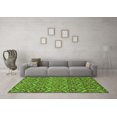 thumbnail image 3 of Ahgly Company Indoor Rectangle Abstract Green Modern Area Rugs, 8' x 10', 3 of 4