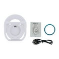 thumbnail image 4 of Luz para fotografía,Luz magnética para selfies,luz para teléfono recargable,Anillo de luz magnético portátil para selfies con 3 modos de luz,Anillo de luz para selfies con rotación de 360, 4 of 9