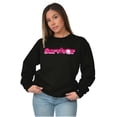 thumbnail image 4 of Betty Boop Breast Cancer Survivor Women Plus Size Crewneck Sweatshirt Brisco Brands 2X, 4 of 5