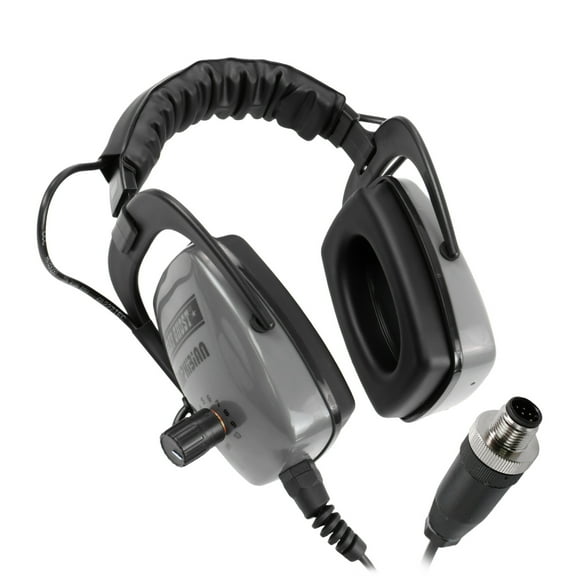 DetectorPro Gray Ghost Amphibian II Headphones for Select Nokta Metal Detectors