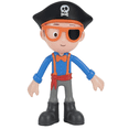 thumbnail image 2 of Blippi Bendable Pirate Action Figure for Little Explorers, 5", Multicolor, 2 of 2