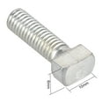 thumbnail image 3 of M6x16mm T Bolt ISO 30 Series Carbon Steel 5 Pack, 3 of 5