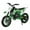 Green, variant on SUSUchens Kids Dirt Bike Off Road Mini Motorcycle,49cc 2-Stroke Gas Power Motocross Pocket Motorbike with Front Rear Disc Brakes