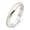 10K White Gold, variant on Ladies Solid 10K Yellow Gold 3mm Traditional Fit Plain Wedding Band Size 5.5