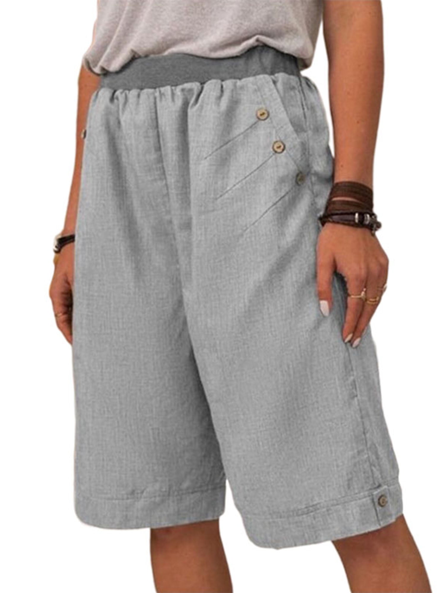 Moschino Cotton Shorts & Bermuda Shorts in Azure Womens Clothing Shorts Knee-length shorts and long shorts Blue 