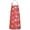 Red Daisy Flower, variant on Red Daisy Flower Retro Pattern Apron-Garden Aprons for Women with Pockets-Cotton Linen Waterproof Kitchen Cooking Gardening Aprons Adjustable for Kitchen,Cooking,BBQ and Salon 33x27 Inch