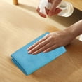 thumbnail image 4 of Microfiber Cleaning Cloth Microfiber Thickened Household Towel Kitchen Absorbent Dishwashing Cloth Household Cleaning Wiping Tables and Automotive Towel Home Textile Thickened Hous, 4 of 9