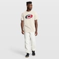 thumbnail image 3 of Men's Fanatics Cream Carolina Hurricanes Stadium Slub T-Shirt, 3 of 5