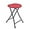 Salmon, variant on Mintra Home Folding Stools - 18.5in Height, Metal, Heavy Duty