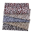 thumbnail image 3 of 5pcs Leopard Cotton Fabrics Patchwork - Fabric Bundle Patchwork with 5 Different Colors for DIY Scrapbooking Arts Sewing Crafts, 3 of 7